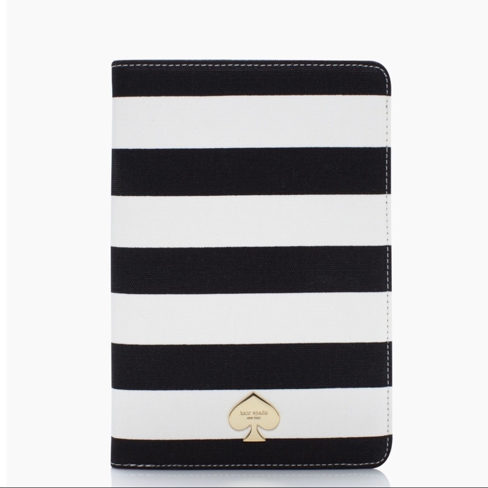 Kate Spade ♠️ petula stripe mini ipad folio